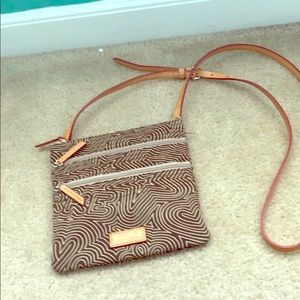 Brown Dooney and Bourke crossbody